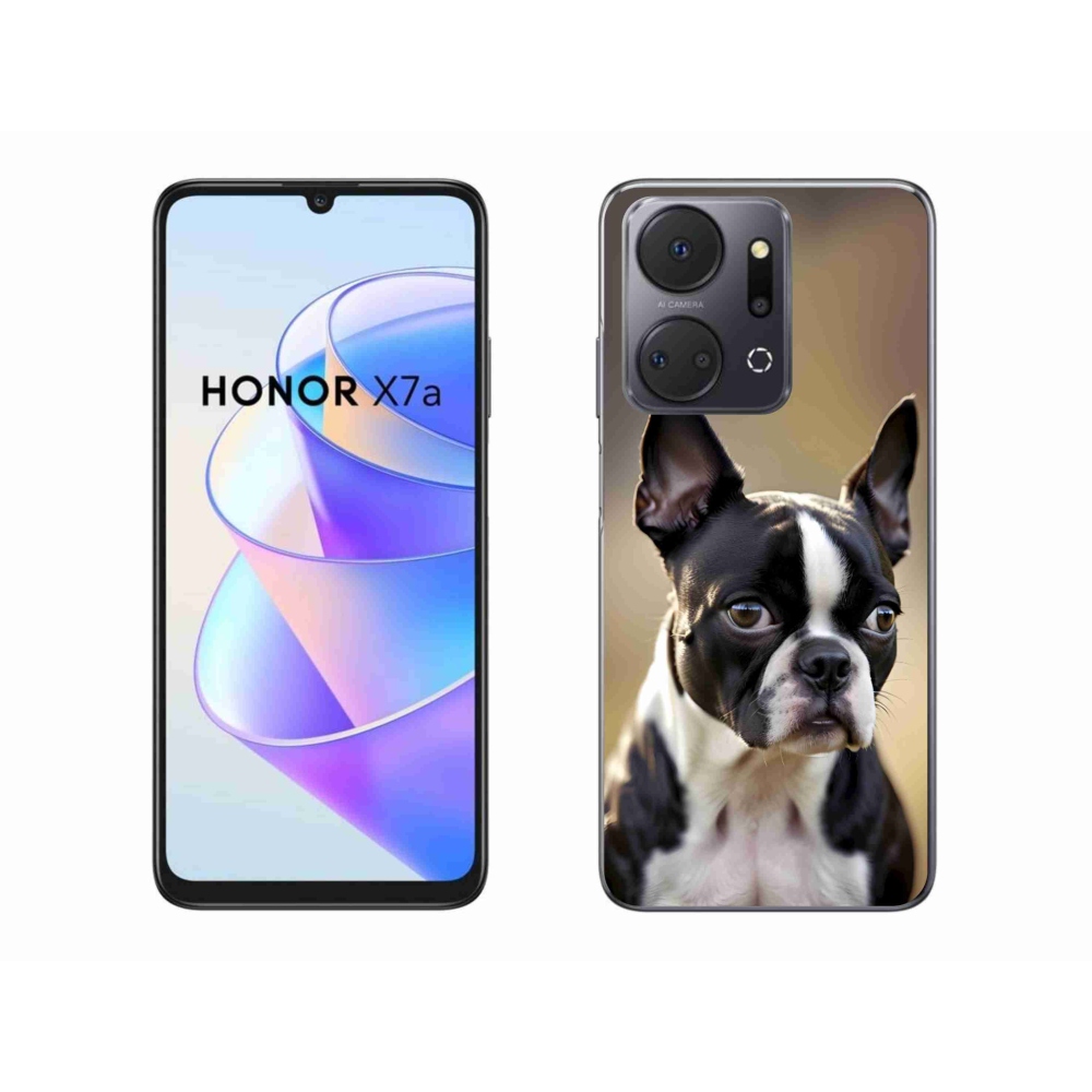 Gélový kryt mmCase na Honor X7a - bostonský teriér