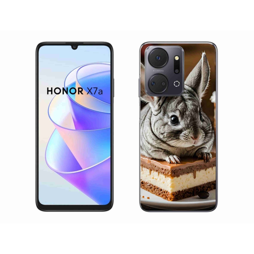 Gélový kryt mmCase na Honor X7a - činčila