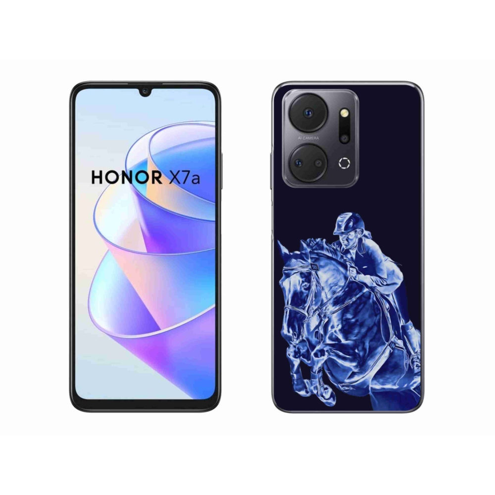 Gélový kryt mmCase na Honor X7a - dostihový kôň