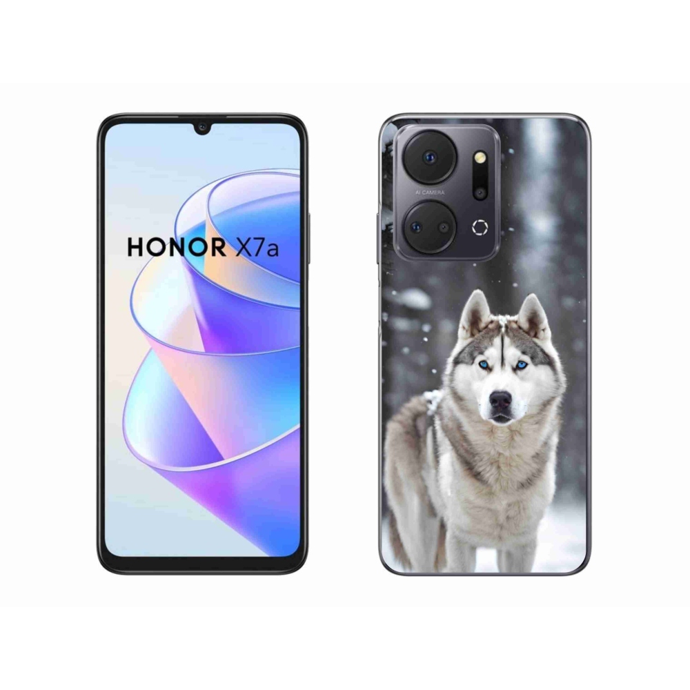 Gélový kryt mmCase na Honor X7a - husky 2