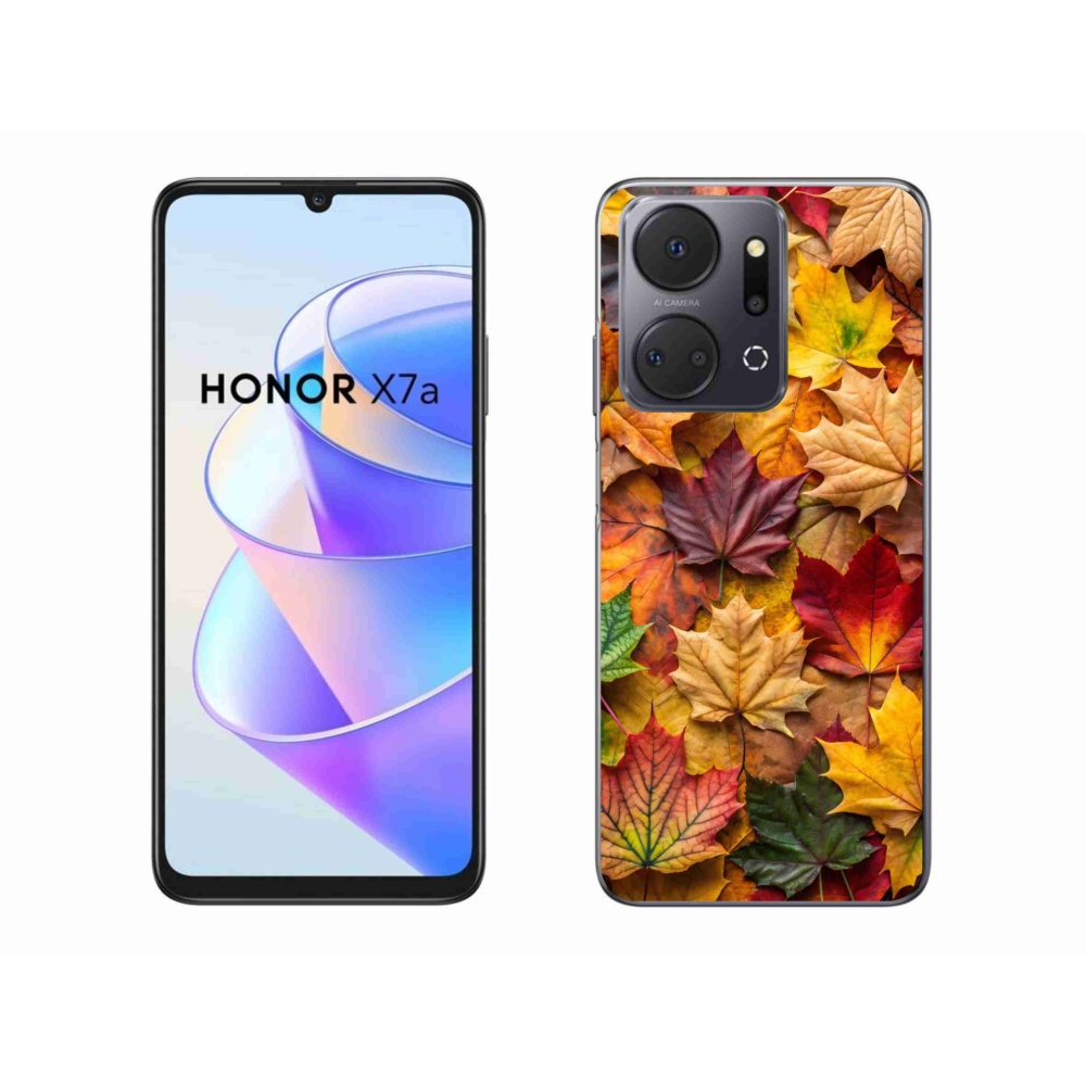 Gélový kryt mmCase na Honor X7a - javorové listy 2