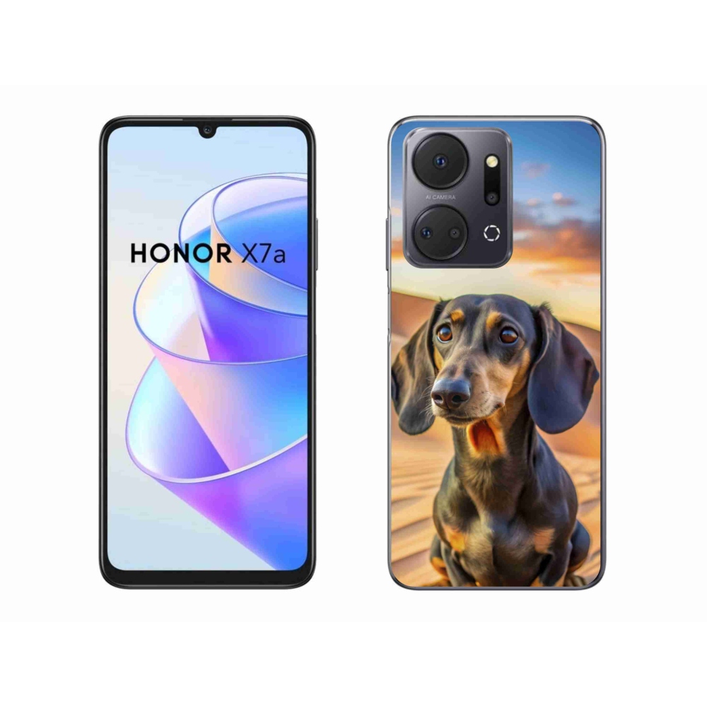 Gélový kryt mmCase na Honor X7a - jazvečík 3