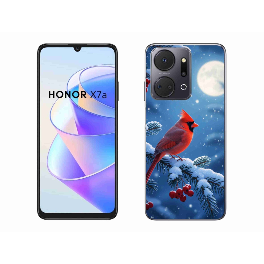 Gélový kryt mmCase na Honor X7a - kardinál červený
