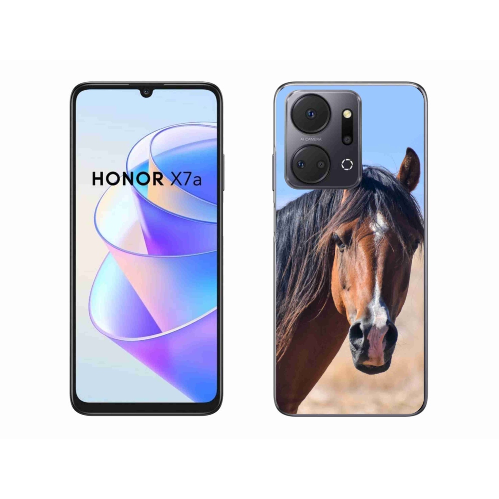 Gélový kryt mmCase na Honor X7a - pokojný kôň