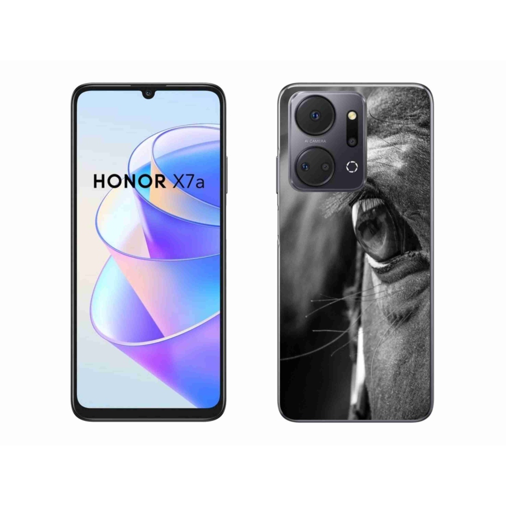 Gélový kryt mmCase na Honor X7a - konský pohľad