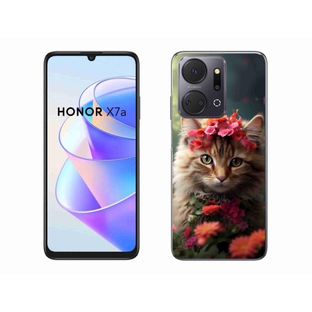 Gélový kryt mmCase na Honor X7a - mačacia princezná