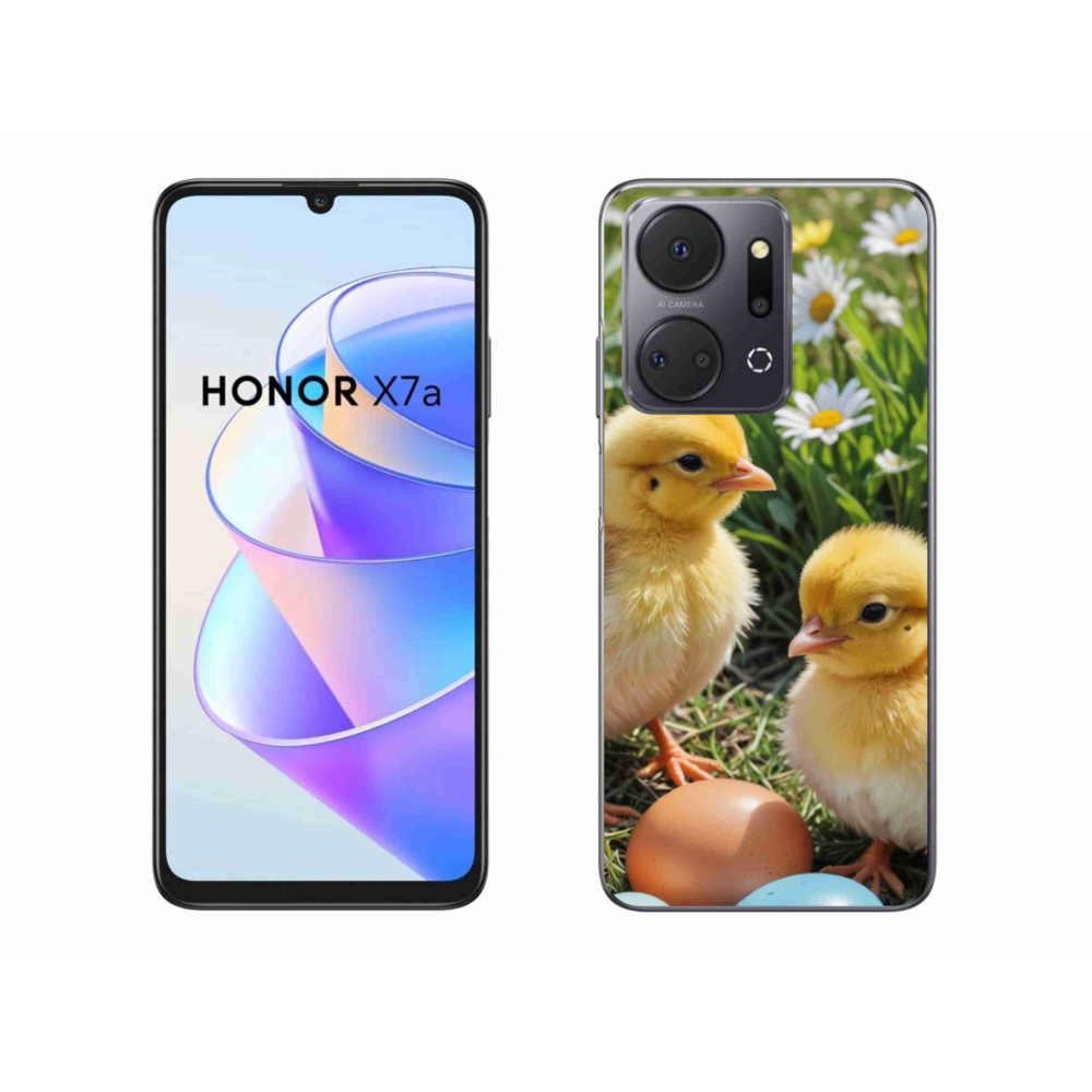 Gélový kryt mmCase na Honor X7a - kuriatka