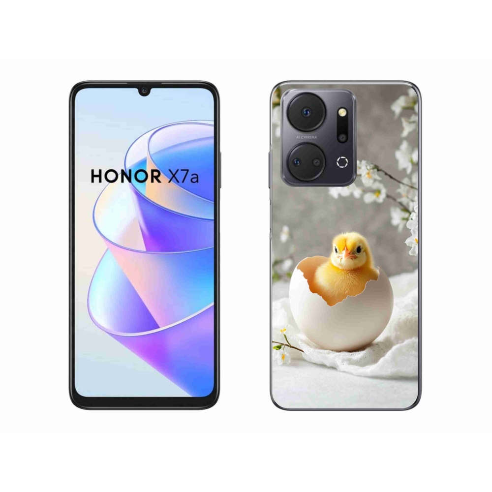 Gélový kryt mmCase na Honor X7a - kuriatko