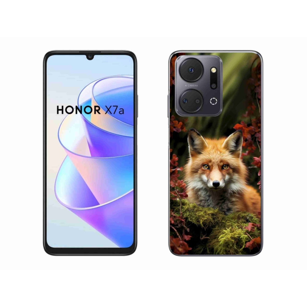Gélový kryt mmCase na Honor X7a - líška v lese