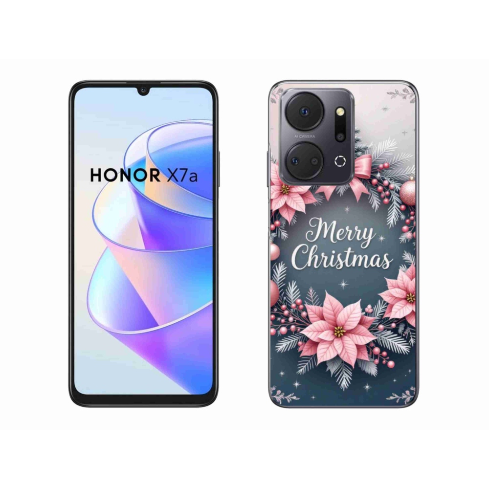 Gélový kryt mmCase na Honor X7a - merry christmas