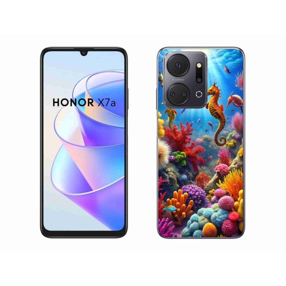 Gélový kryt mmCase na Honor X7a - morský svet 3