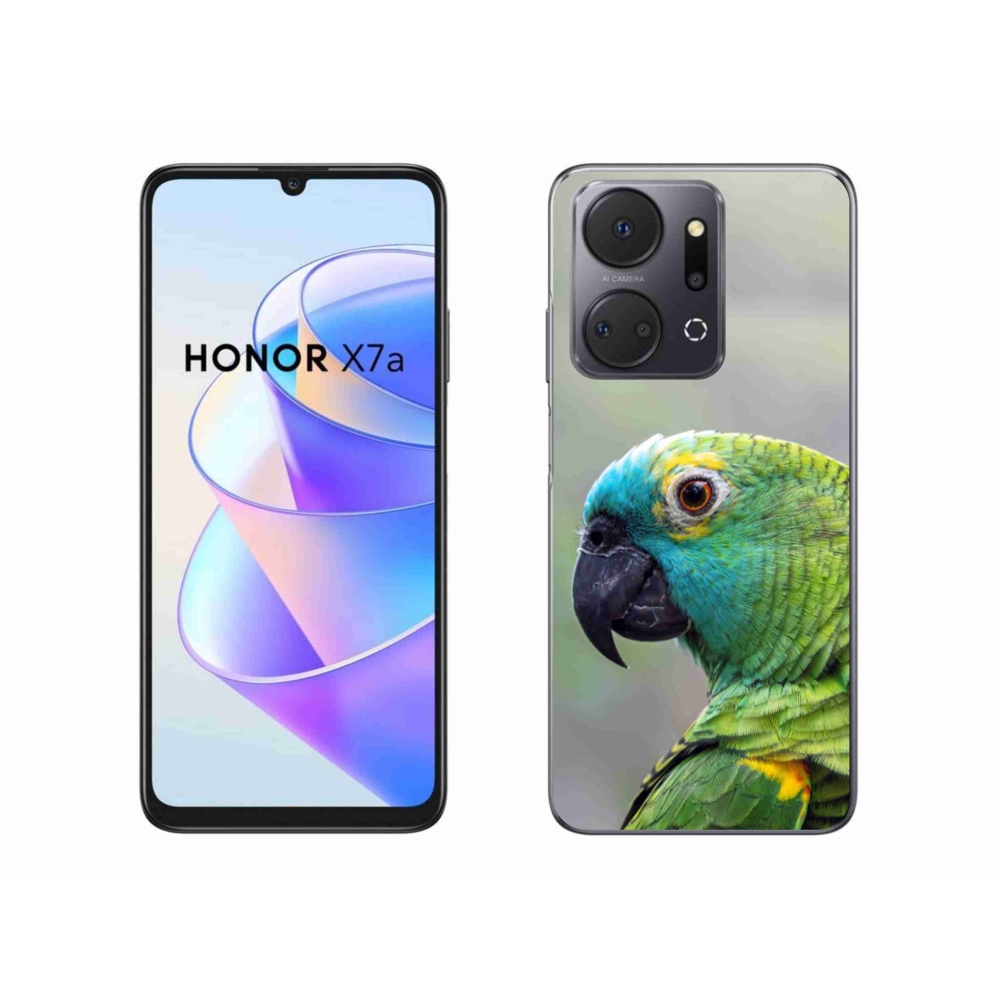 Gélový kryt mmCase na Honor X7a - papagáj amazoňan