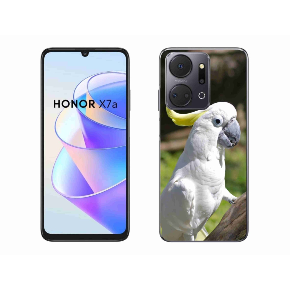 Gélový kryt mmCase na Honor X7a - papagáj kakadu 2
