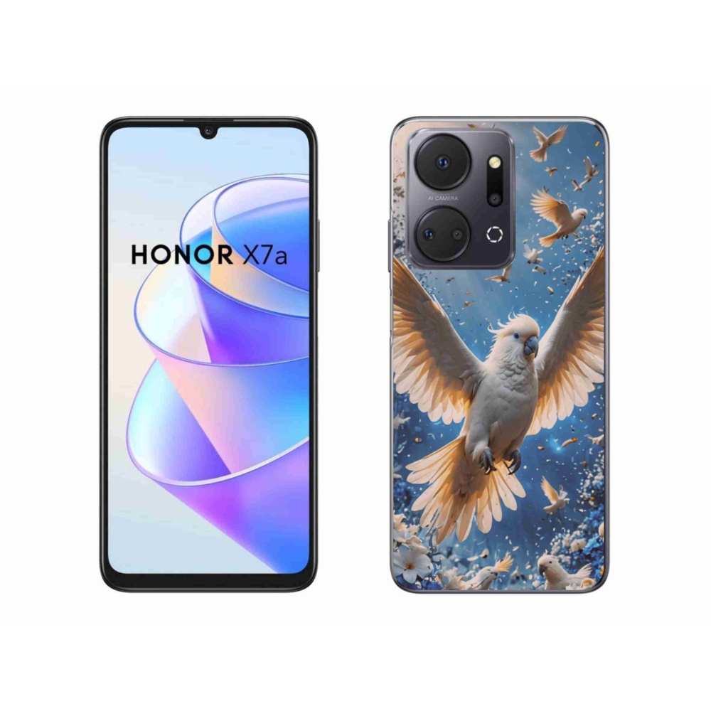 Gélový kryt mmCase na Honor X7a - papagáj kakadu