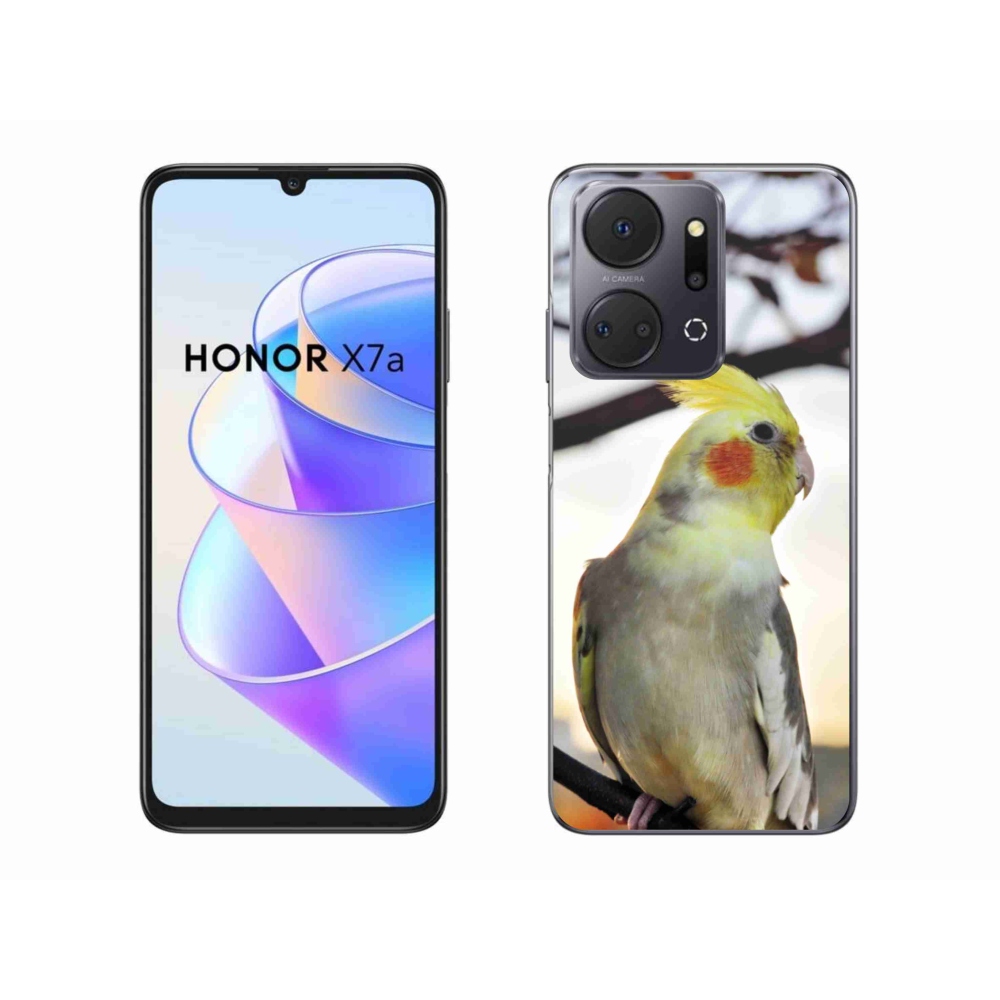 Gélový kryt mmCase na Honor X7a - papagáj korela