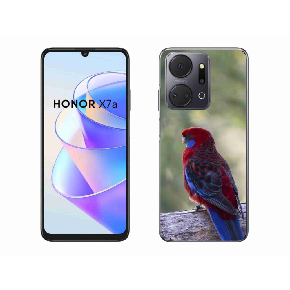 Gélový kryt mmCase na Honor X7a - papagáj rosela