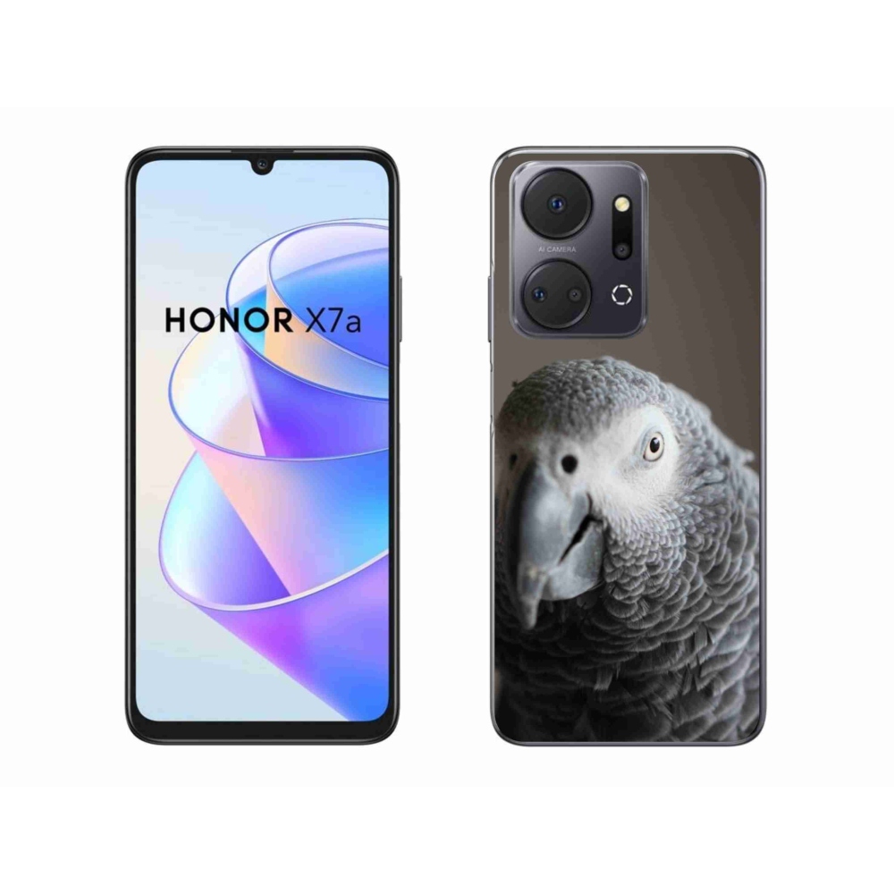 Gélový kryt mmCase na Honor X7a - papagáj žako 2