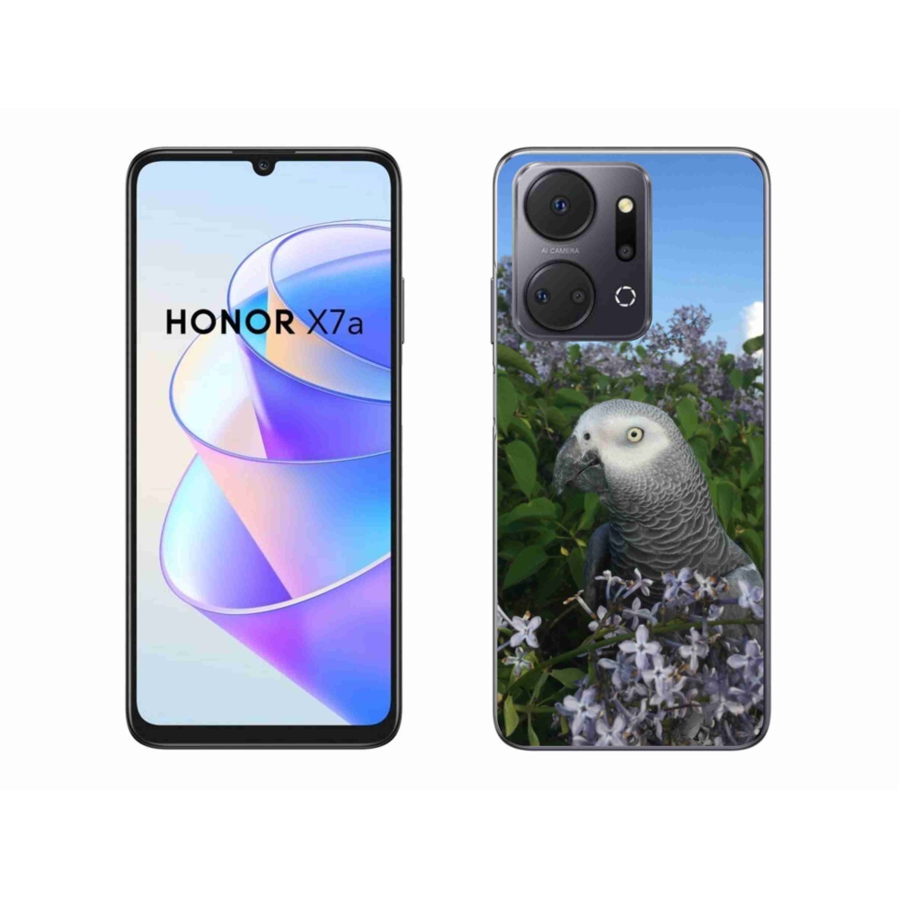 Gélový kryt mmCase na Honor X7a - papagáj žako