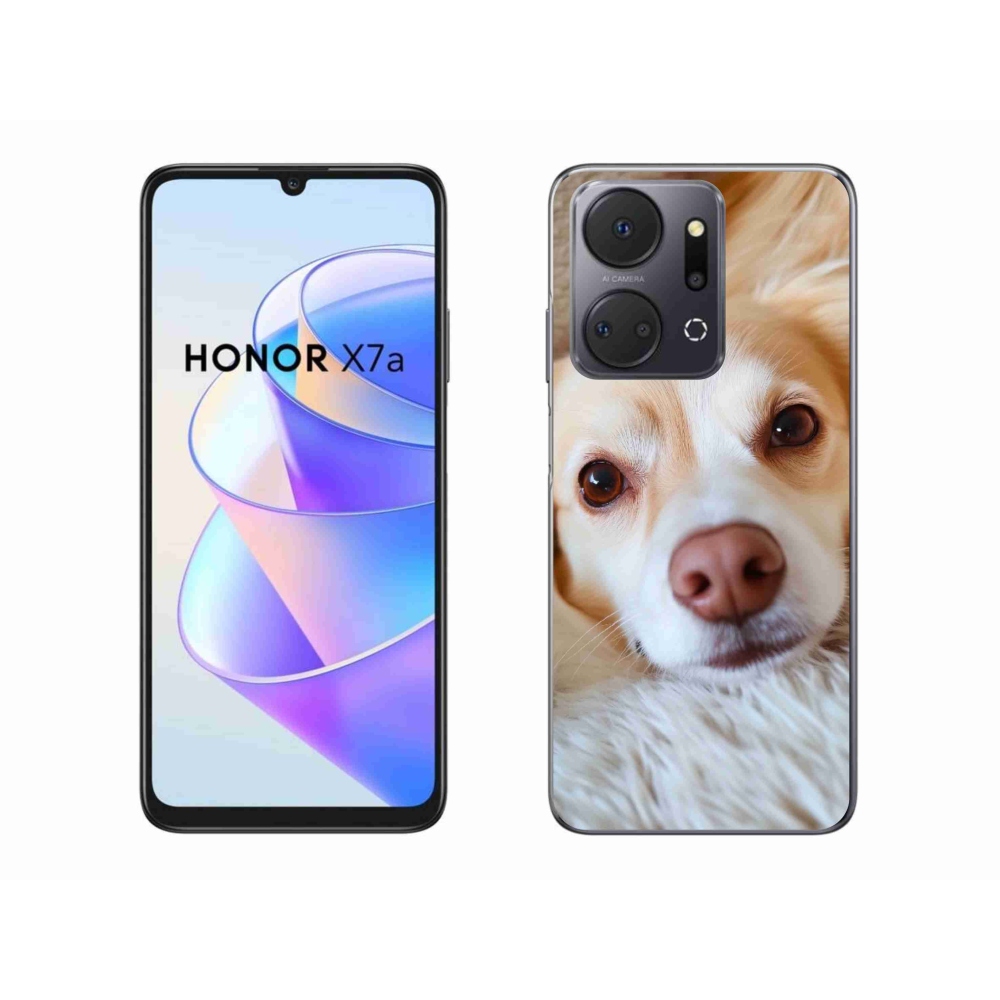 Gélový kryt mmCase na Honor X7a - Roztomilá čivava