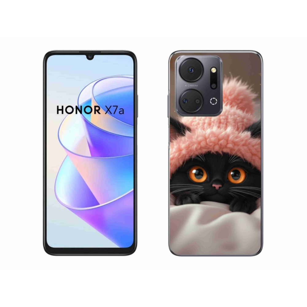 Gélový kryt mmCase na Honor X7a - roztomilé mačiatko 7