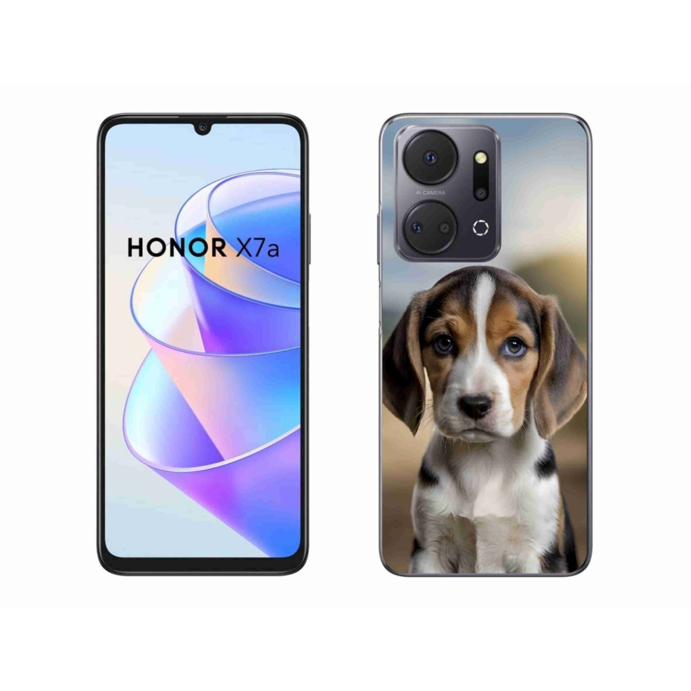 Gélový kryt mmCase na Honor X7a - roztomilý bígl
