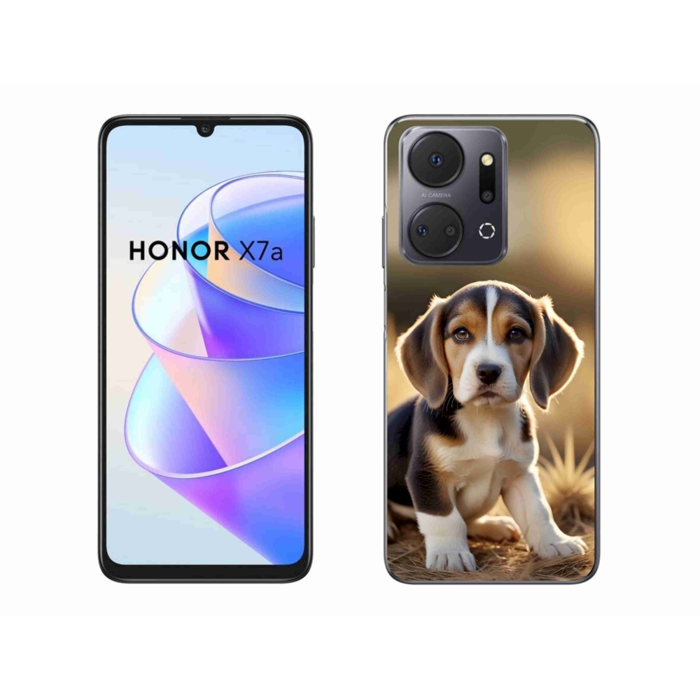 Gélový kryt mmCase na Honor X7a - roztomilý bígl