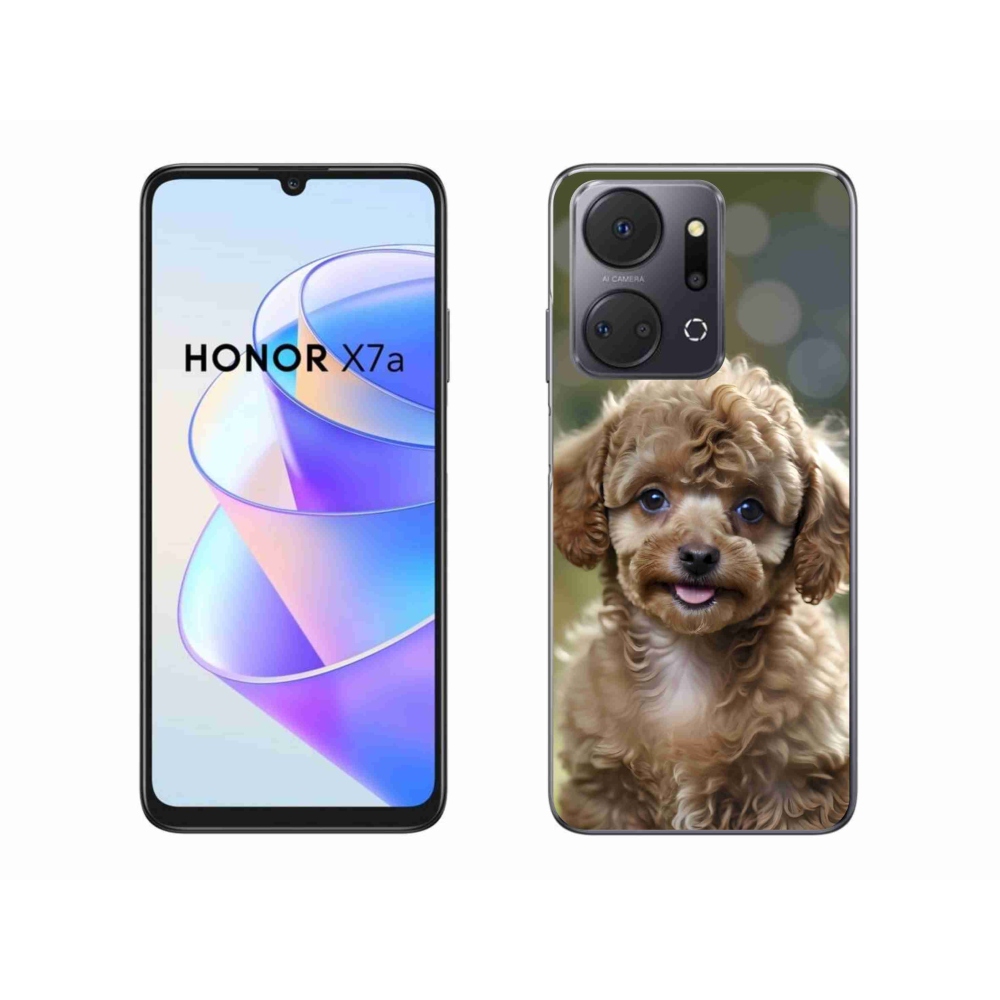Gélový kryt mmCase na Honor X7a - roztomilý pudel