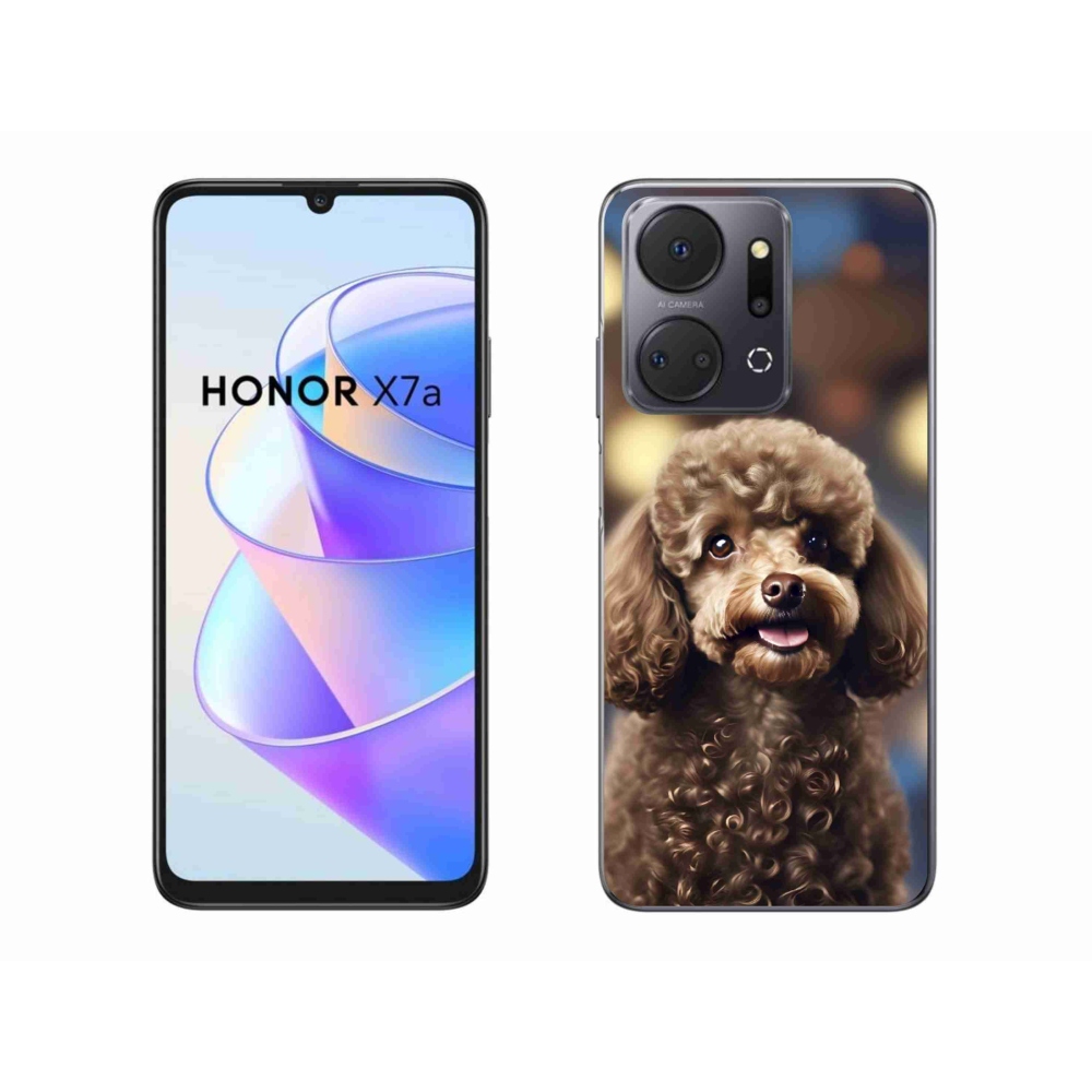Gélový kryt mmCase na Honor X7a - roztomilý pudel