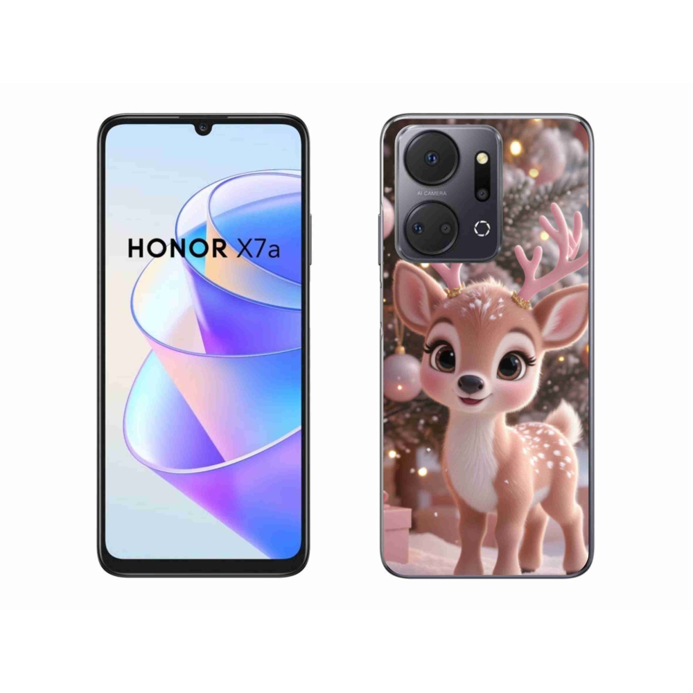 Gélový kryt mmCase na Honor X7a - roztomilý sob