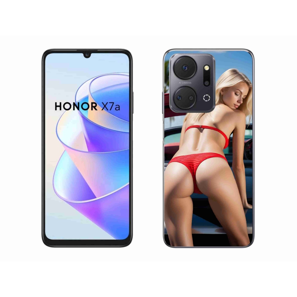 Gélový kryt mmCase na Honor X7a - sexy žena 2