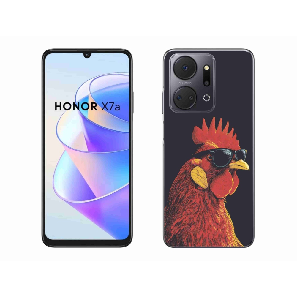 Gélový kryt mmCase na Honor X7a - štýlový kohút