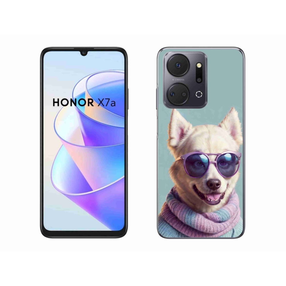Gélový kryt mmCase na Honor X7a - štýlový nemecký špic