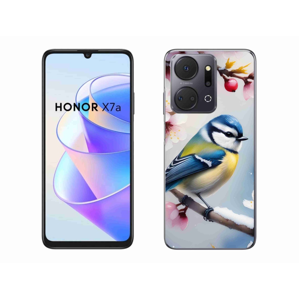 Gélový kryt mmCase na Honor X7a - sýkorka