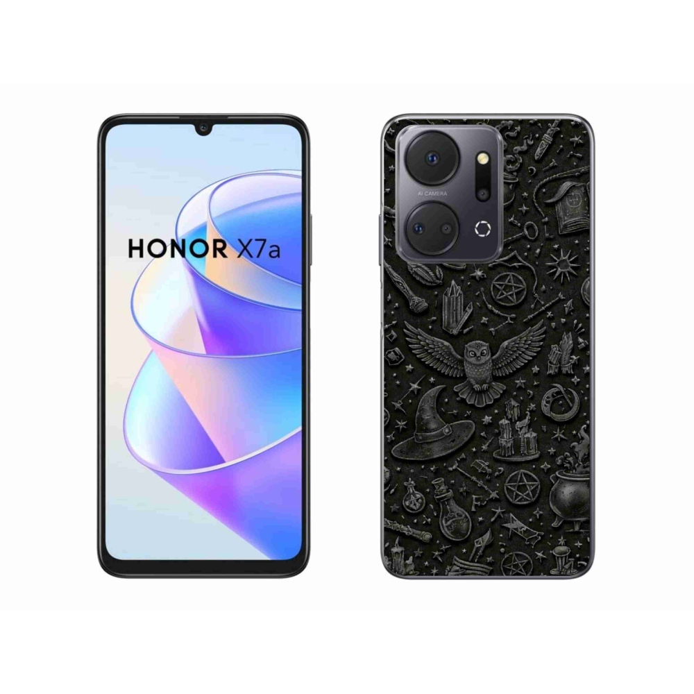 Gélový kryt mmCase na Honor X7a - tmavý magický svet
