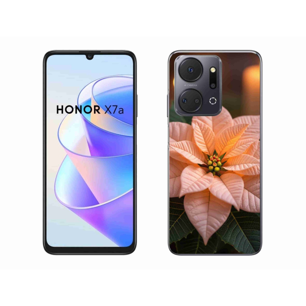 Gélový kryt mmCase na Honor X7a - vianočná hviezda