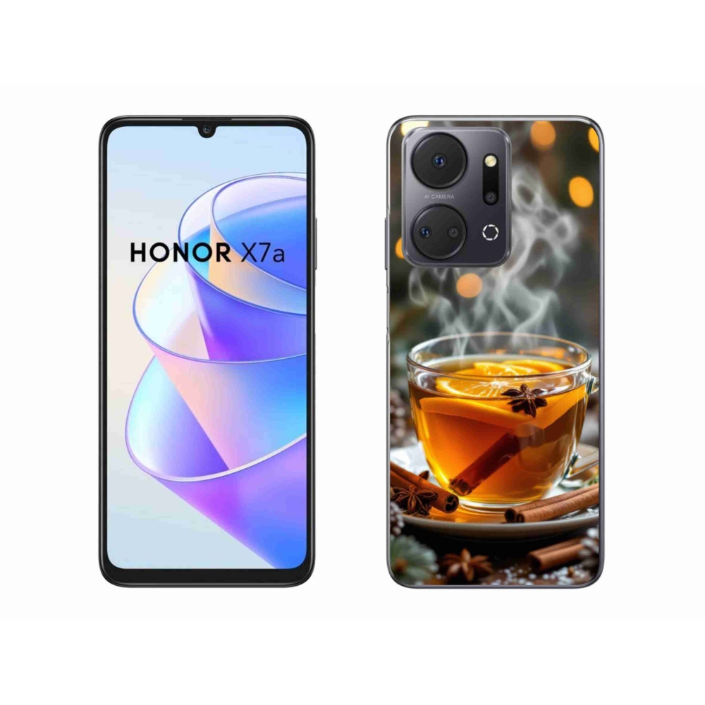 Gélový kryt mmCase na Honor X7a - vianočný punč