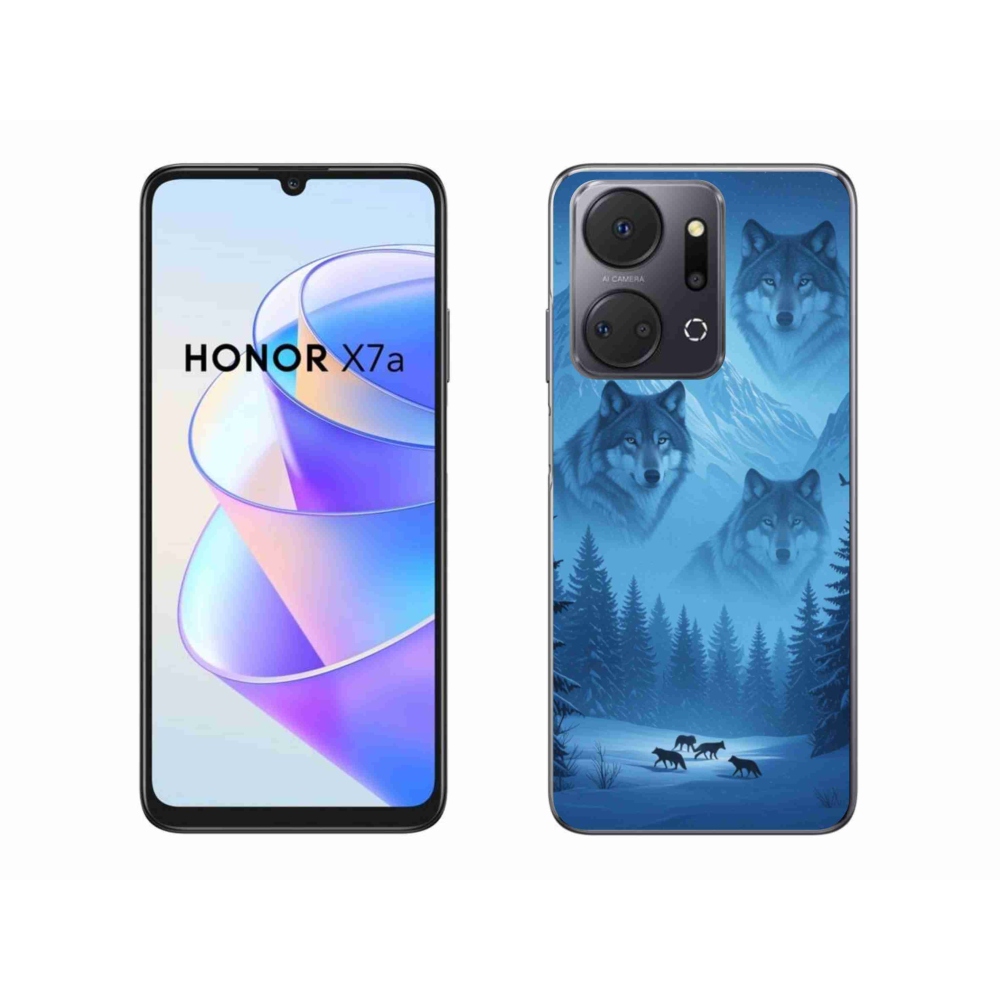 Gélový kryt mmCase na Honor X7a - vlčia svorka