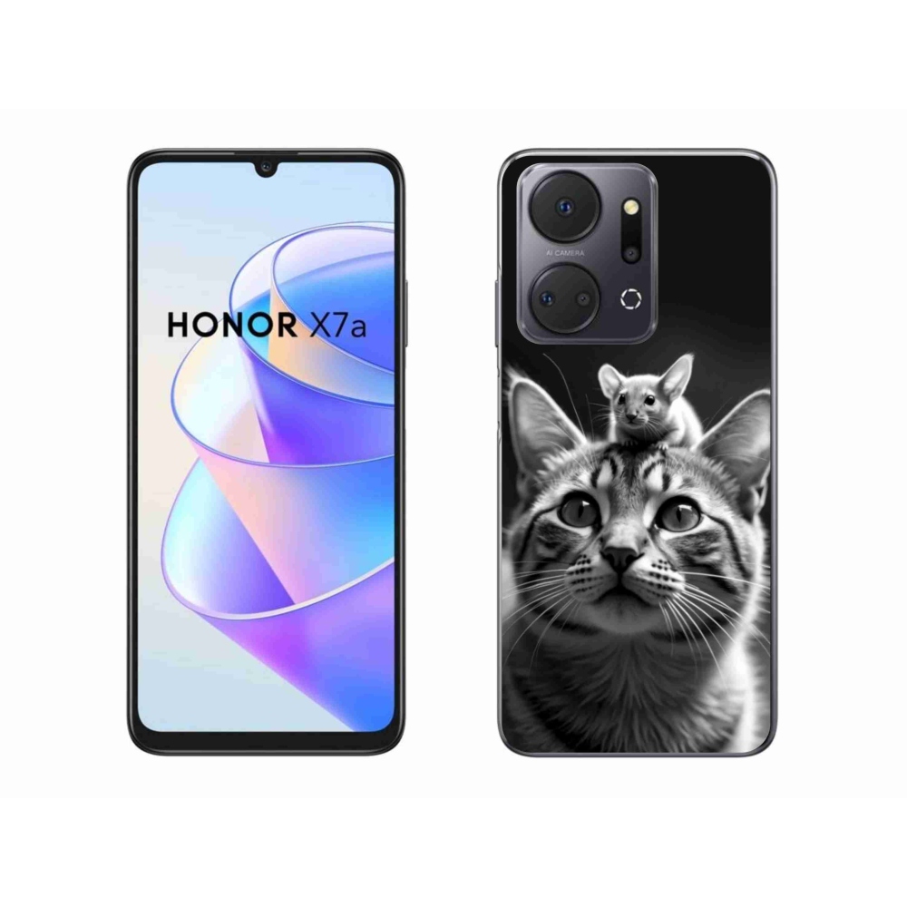 Gélový kryt mmCase na Honor X7a - zvieracie priateľstvo 2