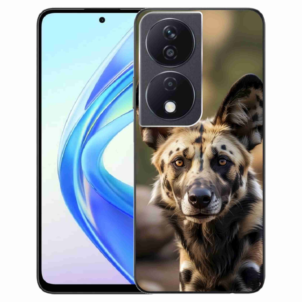 Gélový kryt mmCase na Honor X7b - africký divoký pes