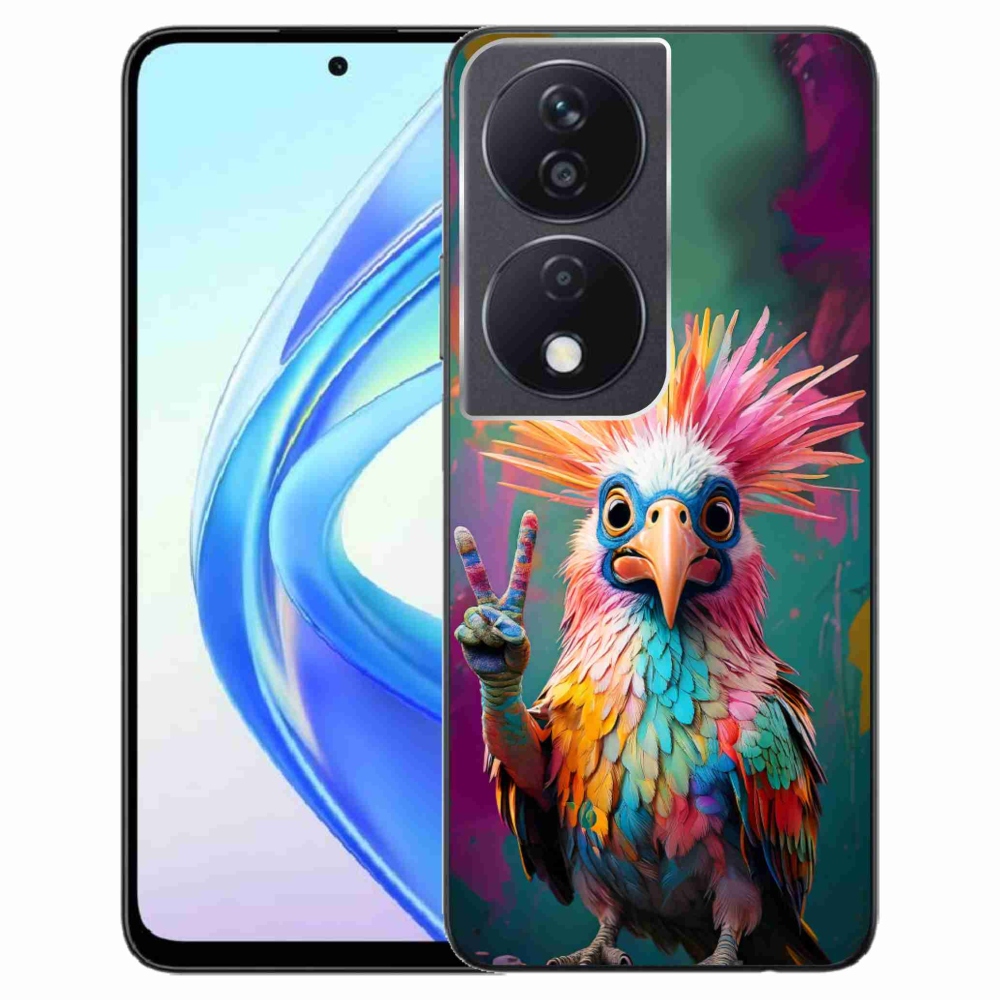 Gélový kryt mmCase na Honor X7b - farebný rebel