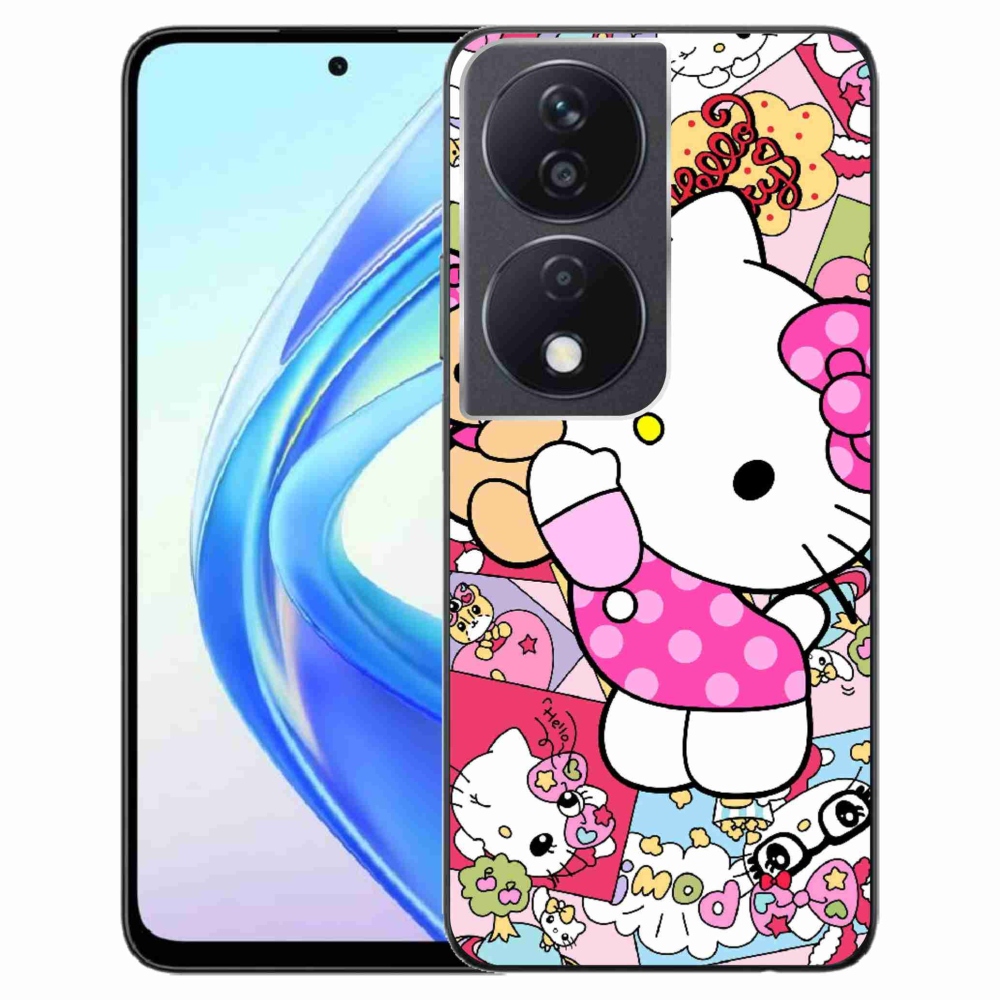 Gélový kryt mmCase na Honor X7b - cute kitty