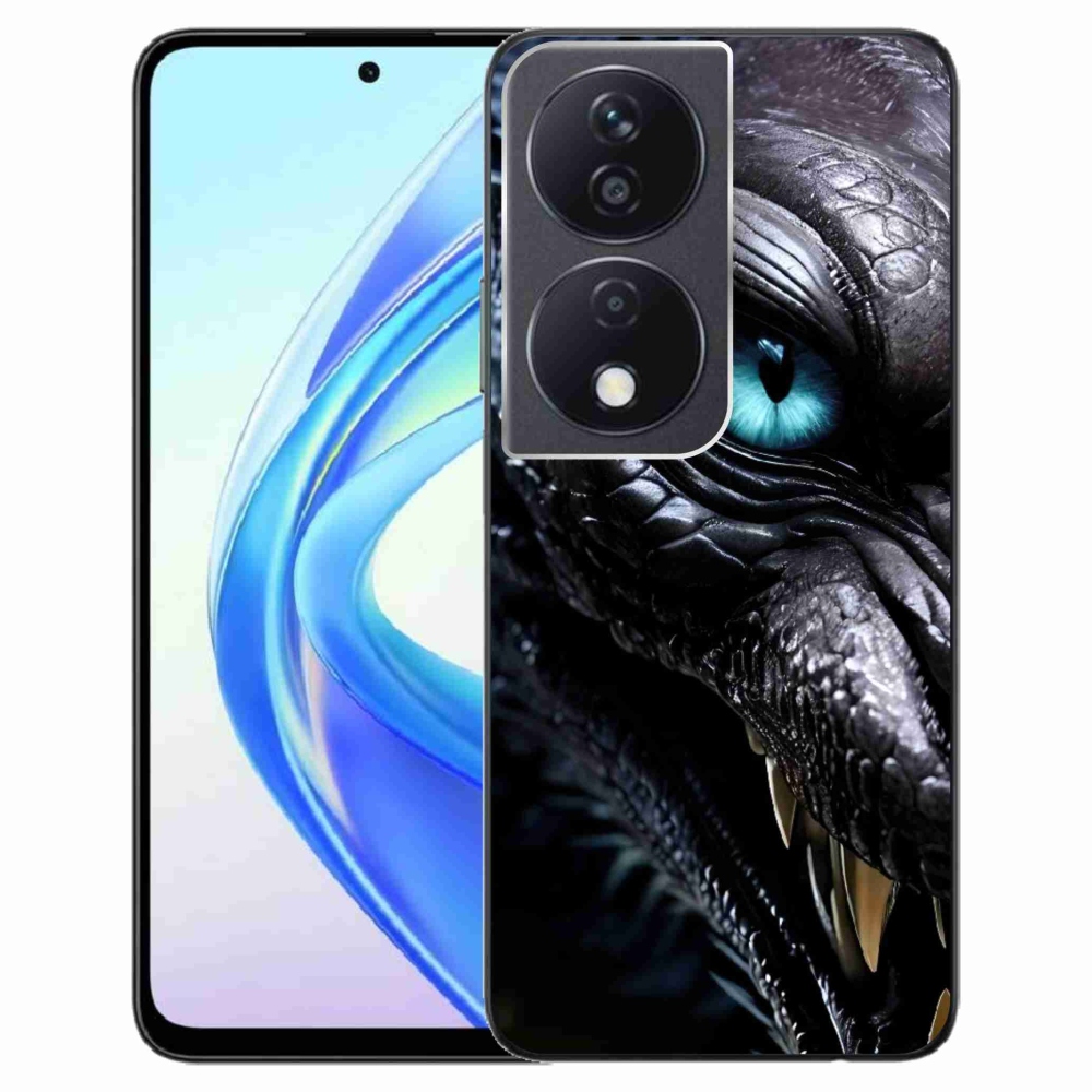 Gélový kryt mmCase na Honor X7b - dračí pohľad