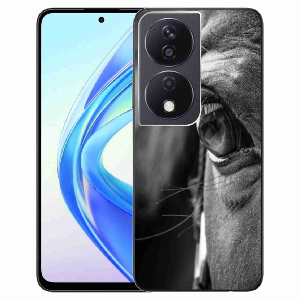 Gélový kryt mmCase na Honor X7b - konský pohľad