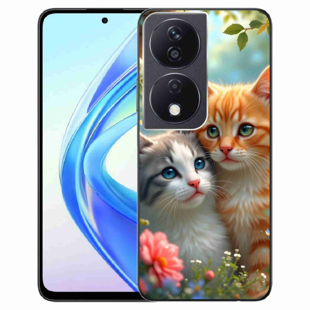 Gélový kryt mmCase na Honor X7b - mačacia láska 2
