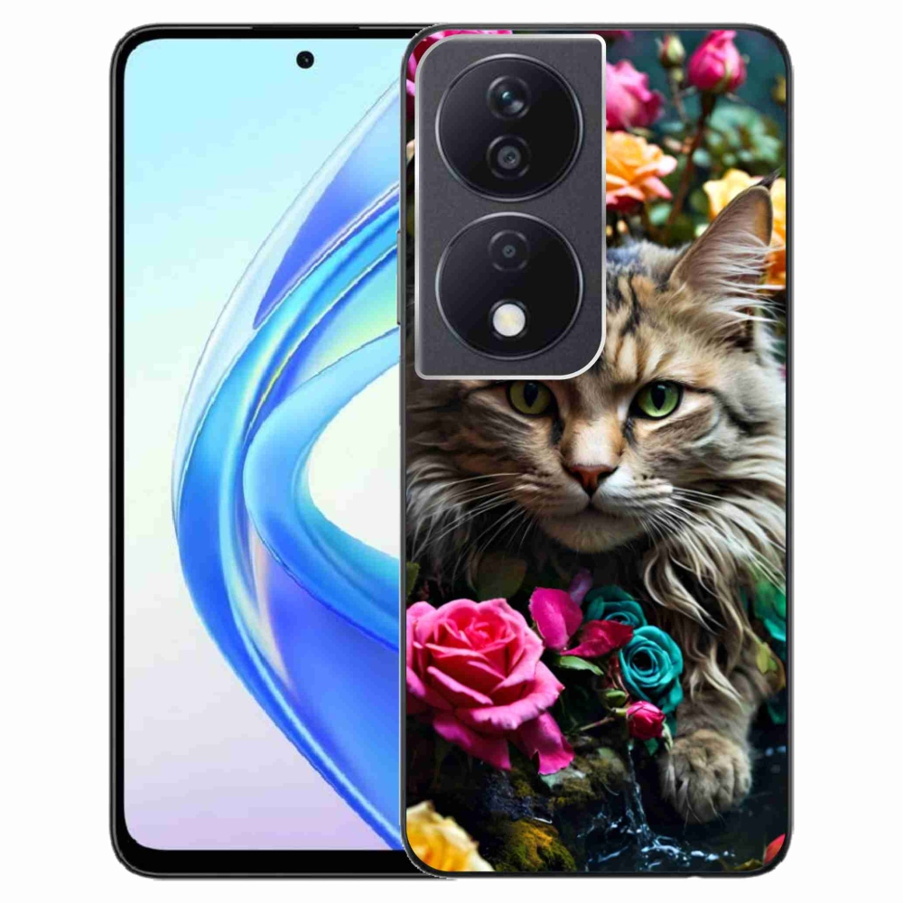 Gélový kryt mmCase na Honor X7b - mačacie pohľad 2