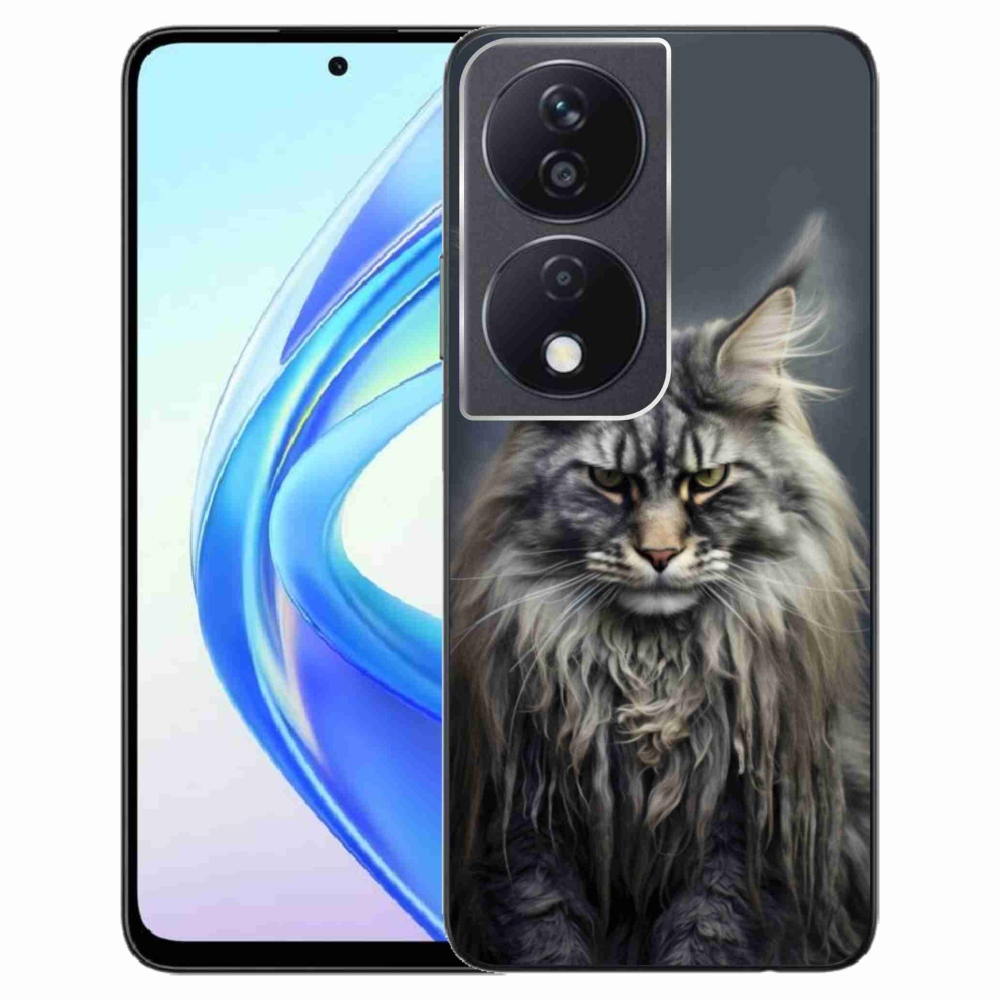 Gélový kryt mmCase na Honor X7b - mačacie pohľad 4