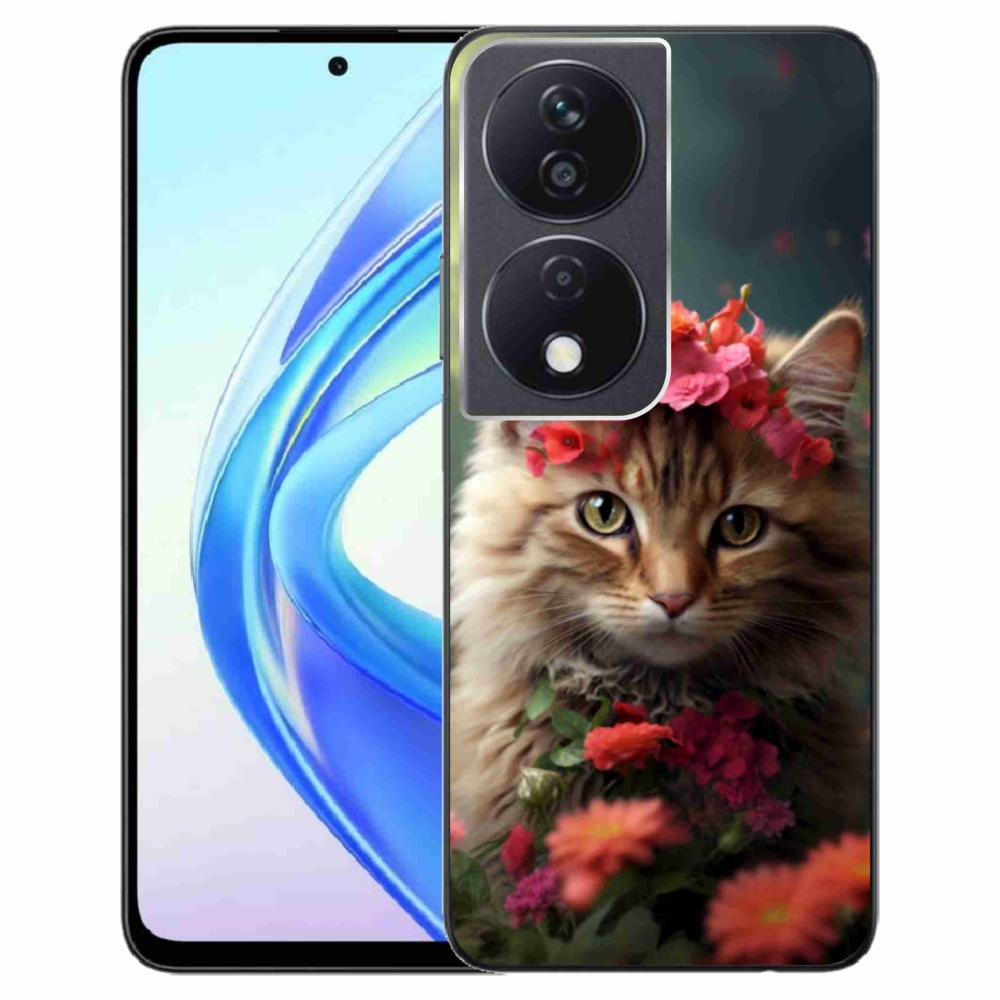 Gélový kryt mmCase na Honor X7b - mačacia princezná