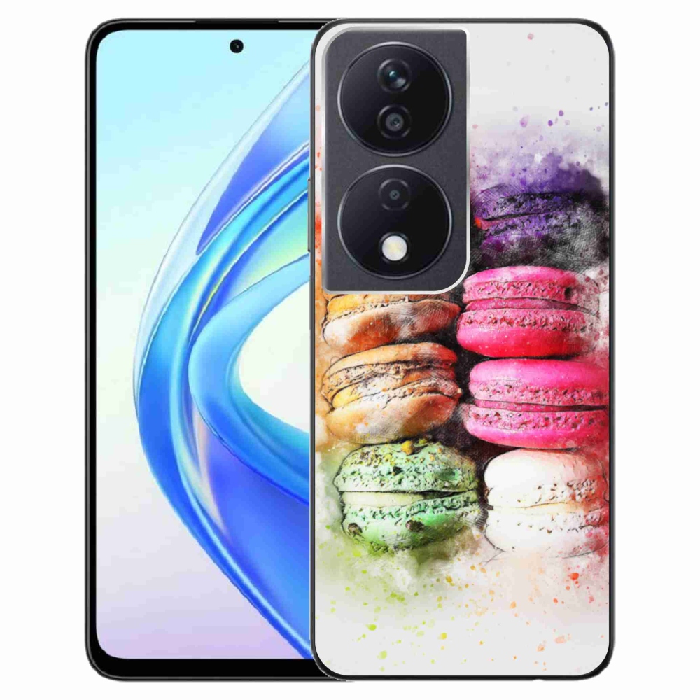 Gélový kryt mmCase na Honor X7b - makrónky