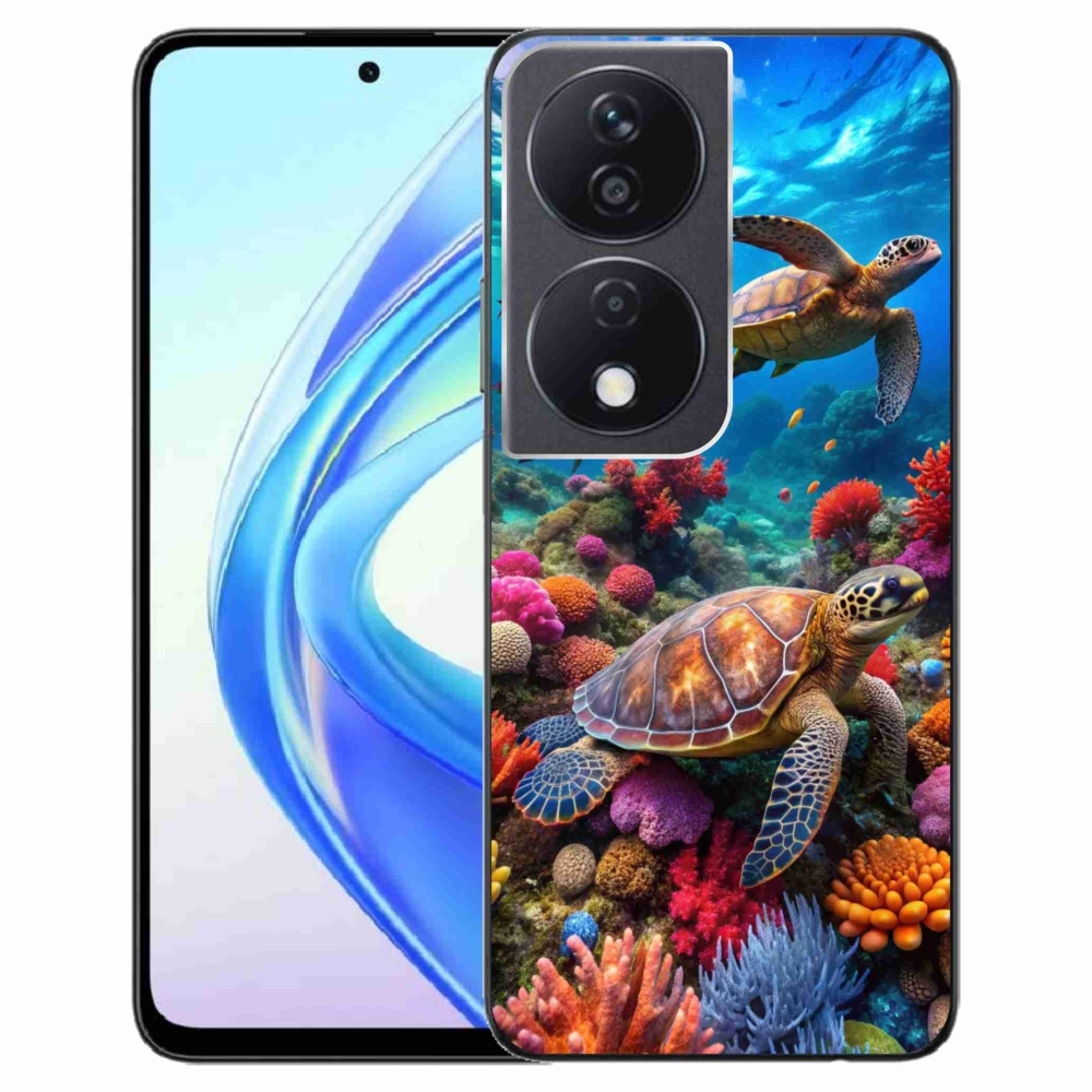 Gélový kryt mmCase na Honor X7b - morský svet 2