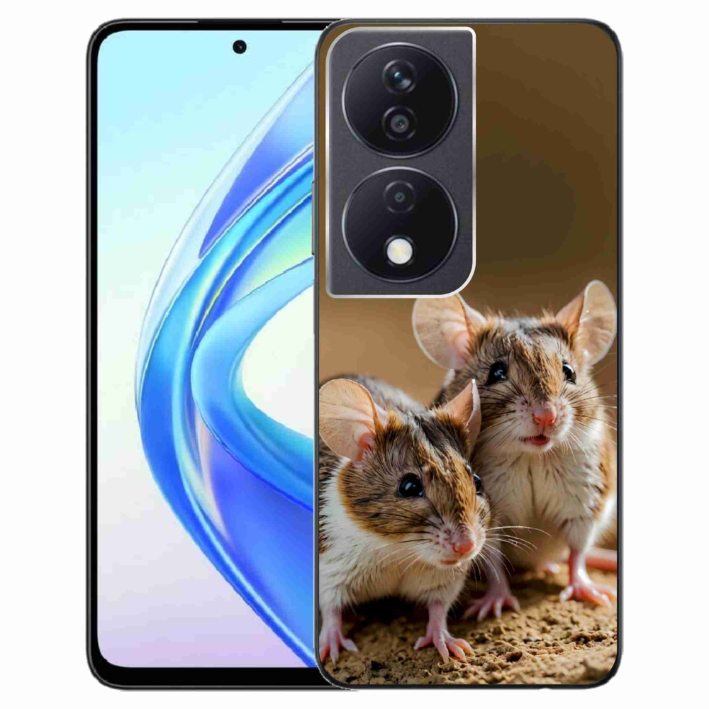 Gélový kryt mmCase na Honor X7b - myší duo